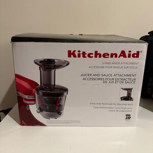 Kitchenaid Juicer And Sauce Attachment